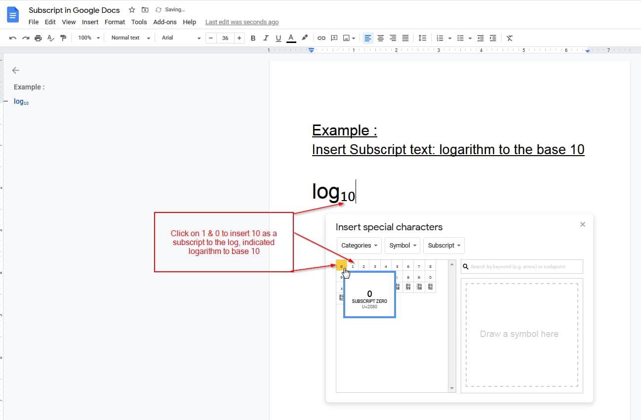25 Best Ways to add Superscript and Subscript in Google Docs - Oppilla