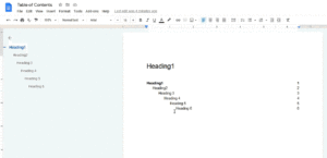 How to Easily Make a Table of Contents in Google Docs - Oppilla